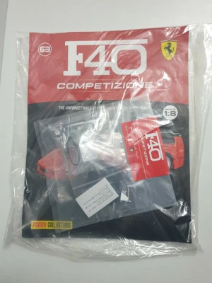£19.99 • Buy PANINI Ferrari F40 COMPETIZIONE 1/8 Scale - Issue 63