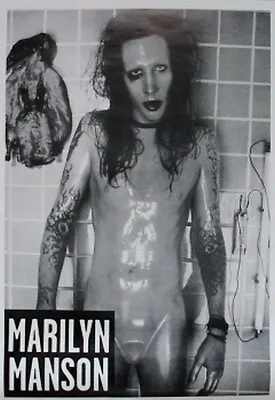 MARILYN MANSON POSTER Sick Shower RARE NEW HOT 24x36 - PRINT IMAGE PHOTO • $15.68