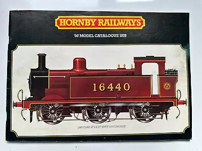 HORNBY RAILWAY MODEL RAILWAYS OO GAUGE CATALOGUE 1978 - Very Good Condition • £3.99