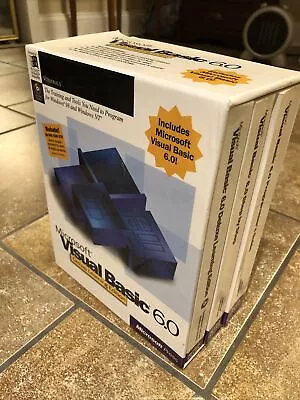 Microsoft Visual Basic 6.0 : Deluxe Learning Edition Microsoft Press Kit-No Disc • $44.94