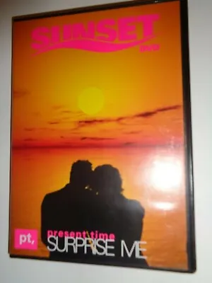 £19.98 • Buy DVD SUNSET Present Time SURPRISE ME Sun Setting Horizon Listen Waves Crash Beach