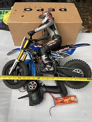 Venom VMX450 RC Motorcycle Brushless.@ Losi Cen Traxxas Duratrax Radio Shack • $299