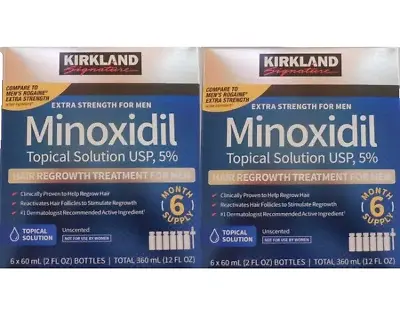 12 Months Kirkland Generic Minoxidil 5% Mens Hair Loss Regrowth Treatment06/2025 • $53.95