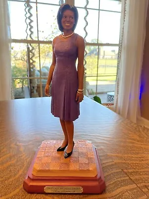 Ebony Visions First Lady Michelle Obama Artist Proof - Signed -Rare Purple Dress • $1500