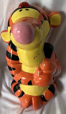 Treasure Craft Disney Tigger With Ladybug Cookie Jar  • $45