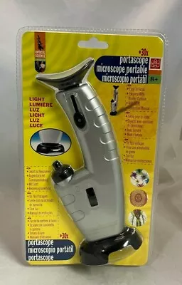 Portascope MS009 EDU TOYS 30x Optical Science Microscope Educational Homeschool • $9.95