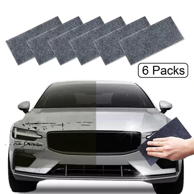 6 Pcs Nano Sparkle Cloth For Car Scratches Nano Magic Cloth Scratch Remover • $9.75