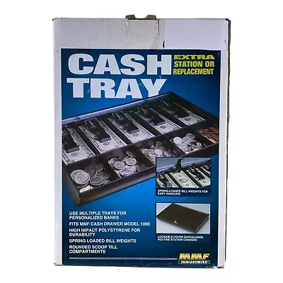 MMF Industries Extra Station Or Replacement Cash Tray W/ Locking Lid & Key New • $39.99