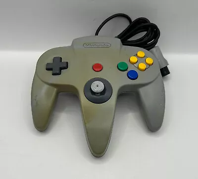 Genuine Nintendo 64 Controller Grey Nus-005 Original #8102 • $18.95