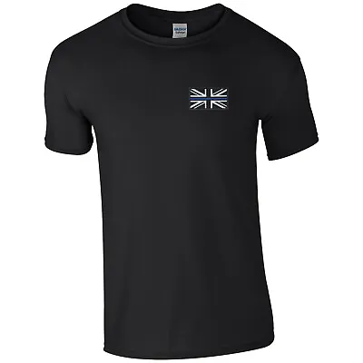 £12.99 • Buy Thin Blue Line Police T Shirt Premium Quality Embroidered 3 Colours
