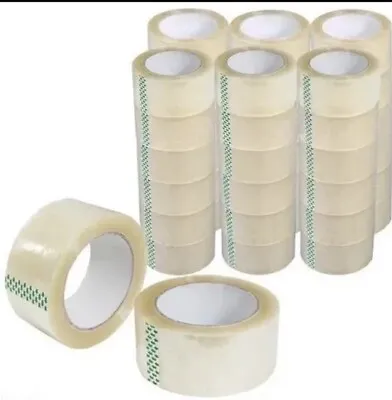 6 Rolls 1.88”Packing Supplies 2 Mil Clear Packing Tape Rolls 54.6Yards Each Roll • $11.99