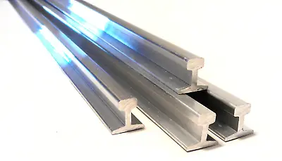 16mm Aluminum Rail 2.5M Length Suitable For  3 1/2  5  & 7 1/4  Gauge Railways • £15.76