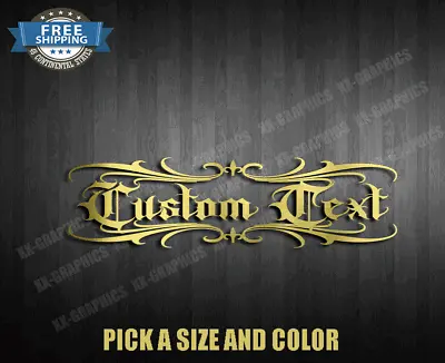 Custom TATTOO Windshield Decal Car Truck SUV Window Sticker Banner JDM Muscle #R • $12.99