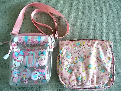 Sanrio Little Twin Stars Travel Toiletry Bag / My Melody Crossbody NEW • $16.99