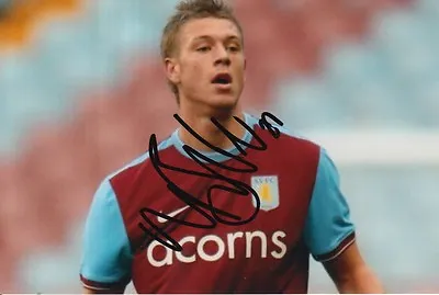 Aston Villa Hand Signed Nathan Baker 6x4 Photo 1. • £2.99