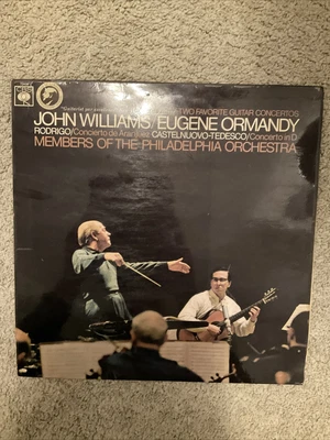 £5 • Buy Cbs 72439 Uk Nm John Williams - Rodrigo Concierto De Aranjuez 83