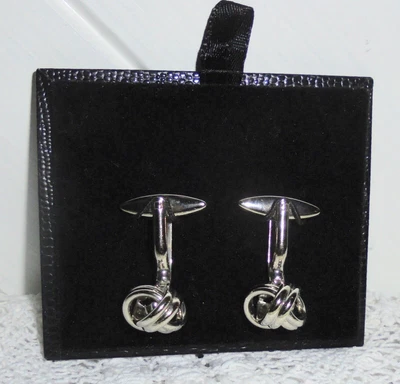 $3.95 • Buy Very Stylish Designer Stainless Steel Men’s Dress Cufflinks Unwanted Gift