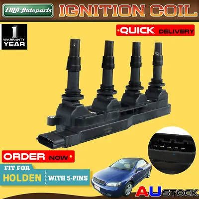 $57.99 • Buy Ignition Coil Pack For Holden Astra AH TS Barina Combo Tigra XC 1.8L Z18XE X18XE