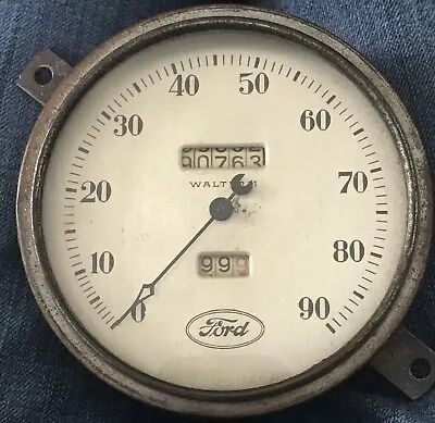 Vintage FORD WALTHAM Speedometer Rat Rod • $135