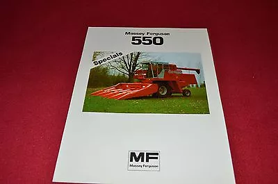 Massey Ferguson 550 Specials Combine Dealers Brochure LCOH • $14.99