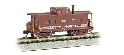 Bachmann Northeast Steel Caboose Western Maryland #1863 - N Scale Model Train • $32.74