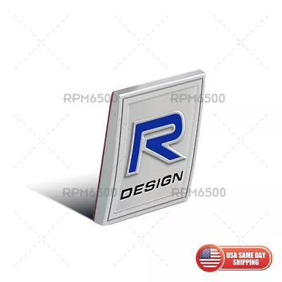 For VOLVO Rear Truck R-design Nameplate Logo 3D Decal Emblem Badge Sticker Sport • $19.99