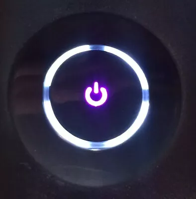 $13 • Buy Custom Xbox 360 White & Pink/Purple ROL RF Board Ring Of Light Power Button PHAT