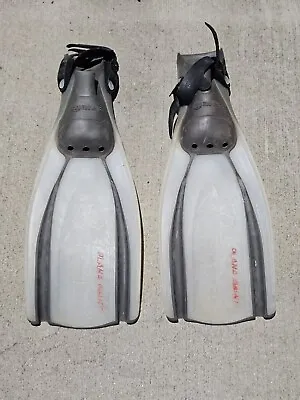 Mares Avanti Dive Fins Clear Size MEDIUM • $95.99