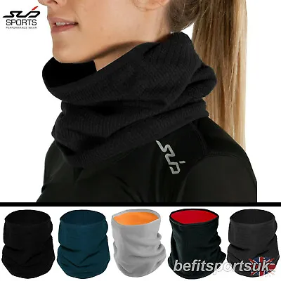 £6.95 • Buy Fleece Neck Warmer Snood Sub Sports Thermal Face Mouth Cover Tube Buff Scarf