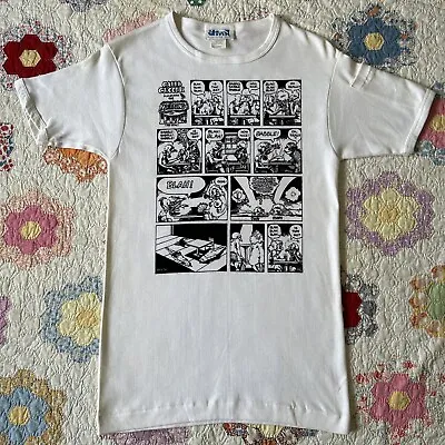 R Crumb (style) CALEB CHOOCH Comic Mr Natural Vintage 1970s Tee Shirt Sz Lrg • $176.85