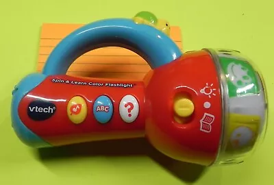 VTech Spin& Learn Color Flashlight Pre-Owned Tested/Works • $9.24