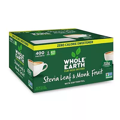 Whole Earth Sweetener Co. Stevia & Monk Fruit Sweetener Erythritol Sweetener • $29.50