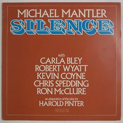 MICHAEL MANTLER: Silence UK Watt 5 Experimental Jazz Rock Prog LP Kevin Coyne • $13