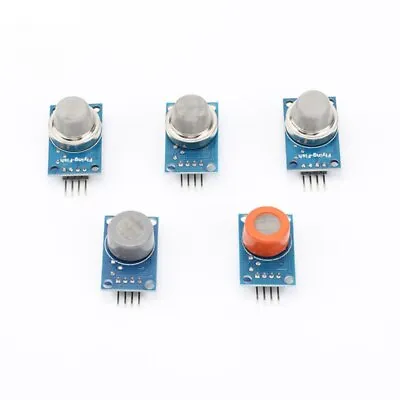 MQ-2 MQ-3 MQ-7 MQ-8 MQ-135 Detection Smoke Methane Liquefied Gas Sensor Module • $4.61