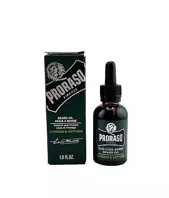 Proraso Beard Oil To Tame Smooth & Condition Beard Hair - 1.0 Fl Oz (30ml) New • $15