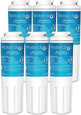 Waterdrop UKF8001 Refrigerator Water Filter Replacement For Maytag UKF8001 (6) • $38.99