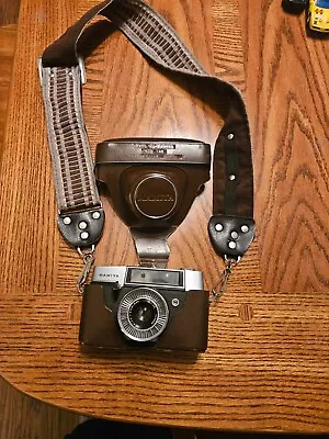 Vintage Mamiya 35mm Film EE II Rangefinder Camera With 40mm F/2.8 Lens • $37
