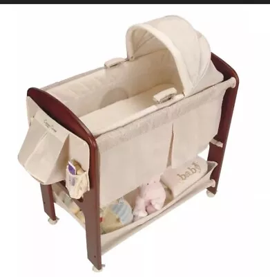 Kolcraft Bassinet In Wood Holder Used Condition • $100