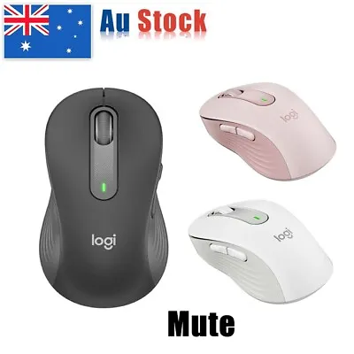 $19.39 • Buy Logitech Signature M650 Right Handed Wireless Mouse Mute AU New