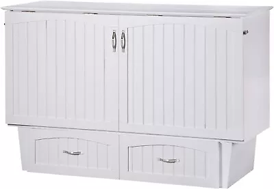 AFI Nantucket Murphy Queen Bed Chest In White - Drawer Base Only • $1200