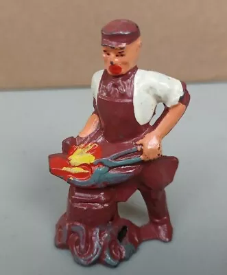 Manoil Happy Farm Series Blacksmith • $13.99