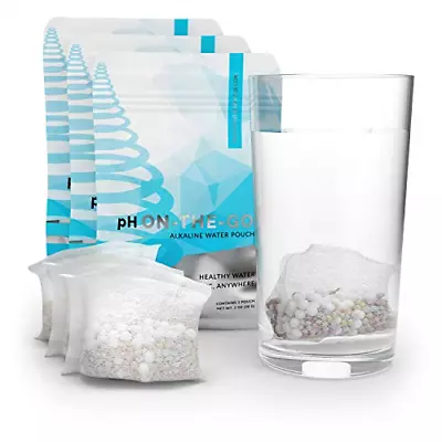 £24.12 • Buy PH ON-The-GO Alkaline Water Filter Pouch- Portable Alkaline Water Filtration For