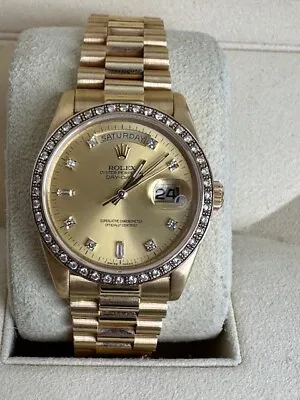 Rolex Daydate 36mm Full 18k Yellow Gold • £12995