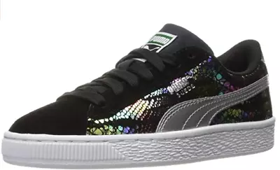 Puma Kids Infant Suede SportLux Trainers / BNIB / Black • £12
