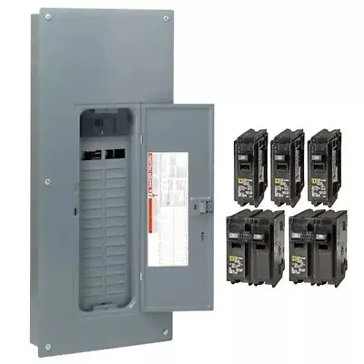Homeline 200 Amp 30-Space 60-Circuit Indoor Main Breaker Plug-On  Neutral Load • $189
