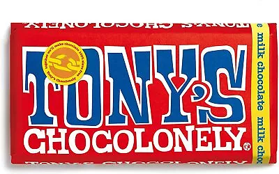 £3.79 • Buy Tony's Chocolonely Fairtrade Large Milk Chocolate Bar, 180g