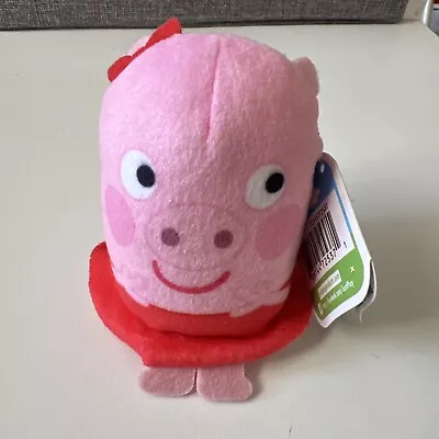 Podpals - Peppa Pig - Peppa Pig - 3  Mini Plush Toy - New With Tags Squish Gift • $8