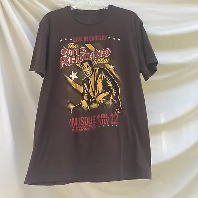 Liquid Blue Brown Otis Redding T-shirt With Otis Redding Graphic Size Large  • $8