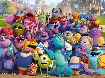 V1251 Monsters University 2013 Movie Characters Decor WALL POSTER PRINT CA • $19.52