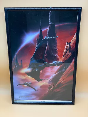 $79.99 • Buy 1994 Star Trek On Patrol Herman Zimmerman Autograph Tsuneo Sanda Poster 527/2000